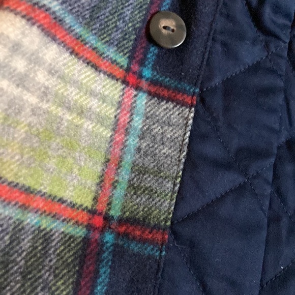 Hollister woman’s windowpane plaid wool jacket - Picture 5 of 7